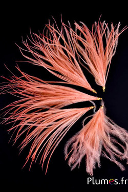 Anhänger Strauß - 9-12 cm - lachsrosa